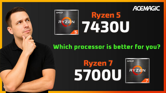 AMD Ryzen 7 5700U vs Ryzen 5 7430U: Welcher Prozessor passt besser zu Ihnen?