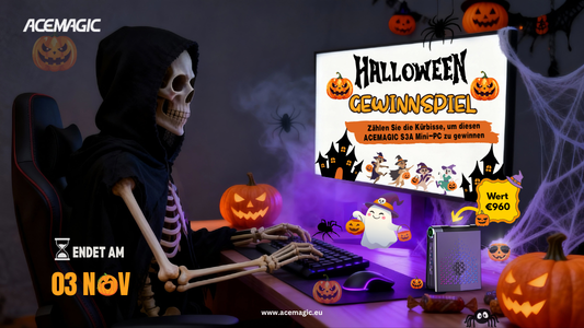 Mach mit beim Halloween-Gewinnspiel: Gewinne einen ACEMAGIC S3A Mini-PC im Wert von 960 €!