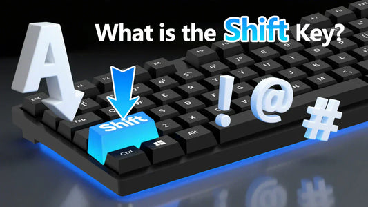Was ist die Umschalttaste auf einer Tastatur?