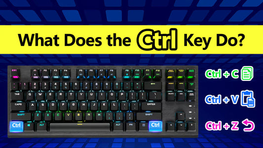Was ist die Strg-Taste auf einer Tastatur? 