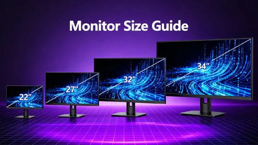 Ein umfassender Leitfaden zur Auswahl der richtigen Monitorgröße