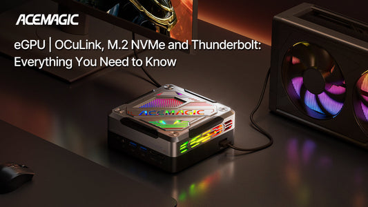 eGPU | OCuLink, M.2 NVMe und Thunderbolt: Alles, was Sie wissen müssen