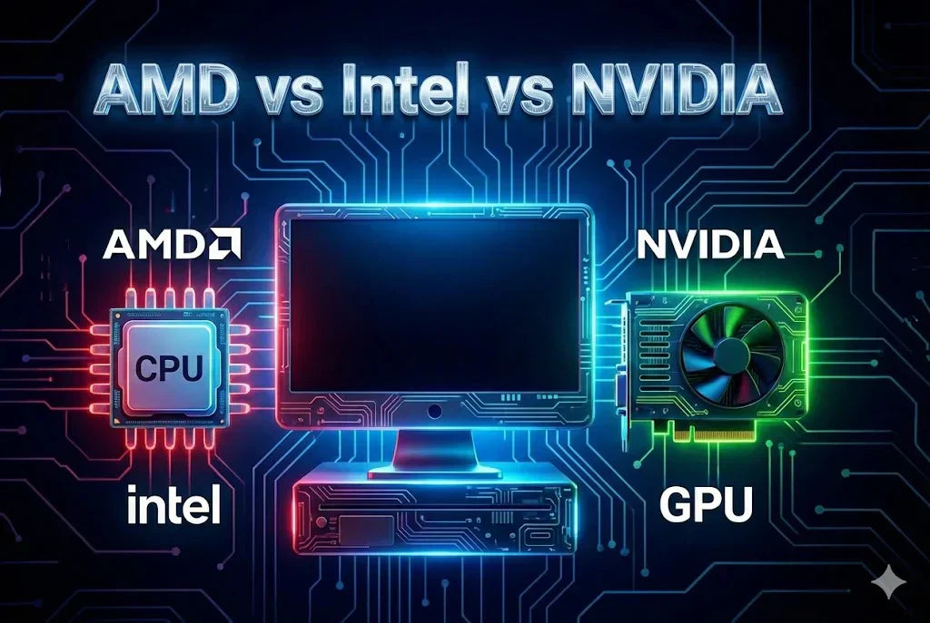 AMD vs. Intel vs. NVIDIA: So wählen Sie die richtige CPU und GPU aus ...
