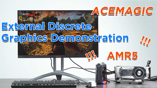 Verbessern der Leistung des ACEMAGIC AMR5 Mini-PCs mit einer externen GPU
