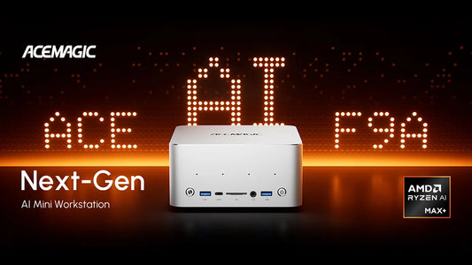ACEMAGIC F9A Ryzen AI Max+ PRO 495 with 192GB Memory at IFA 2026