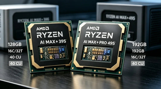 Ryzen AI Max+ PRO 495 vs 395