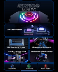 ACEMAGIC M1A PRO i9-13900HK Intel ARC A770 Mini PC