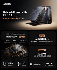 Acemagisk AM08 Pro AMD Ryzen 9™6900HX Mini-PC.