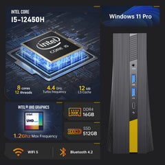 ACE MAGIC AD15 Core i5 12450H Mini PC 1