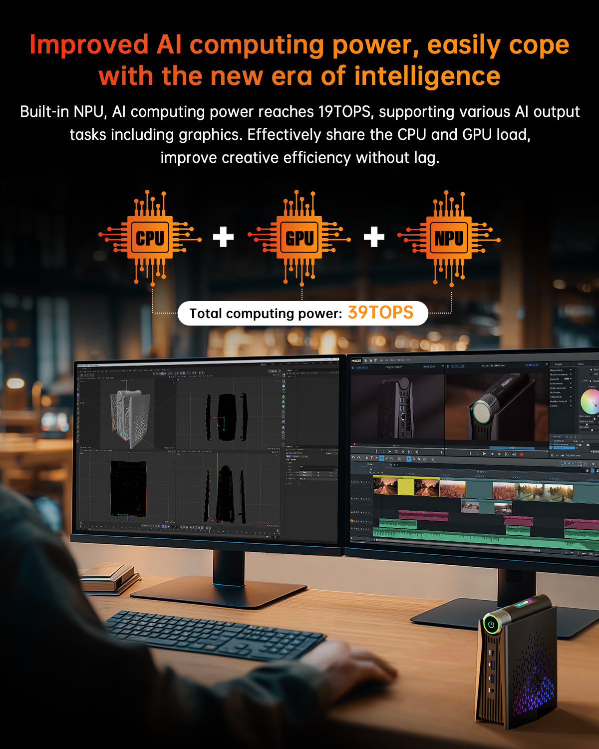 ACEMAGIC S3A AMD Ryzen 9 Mini PC