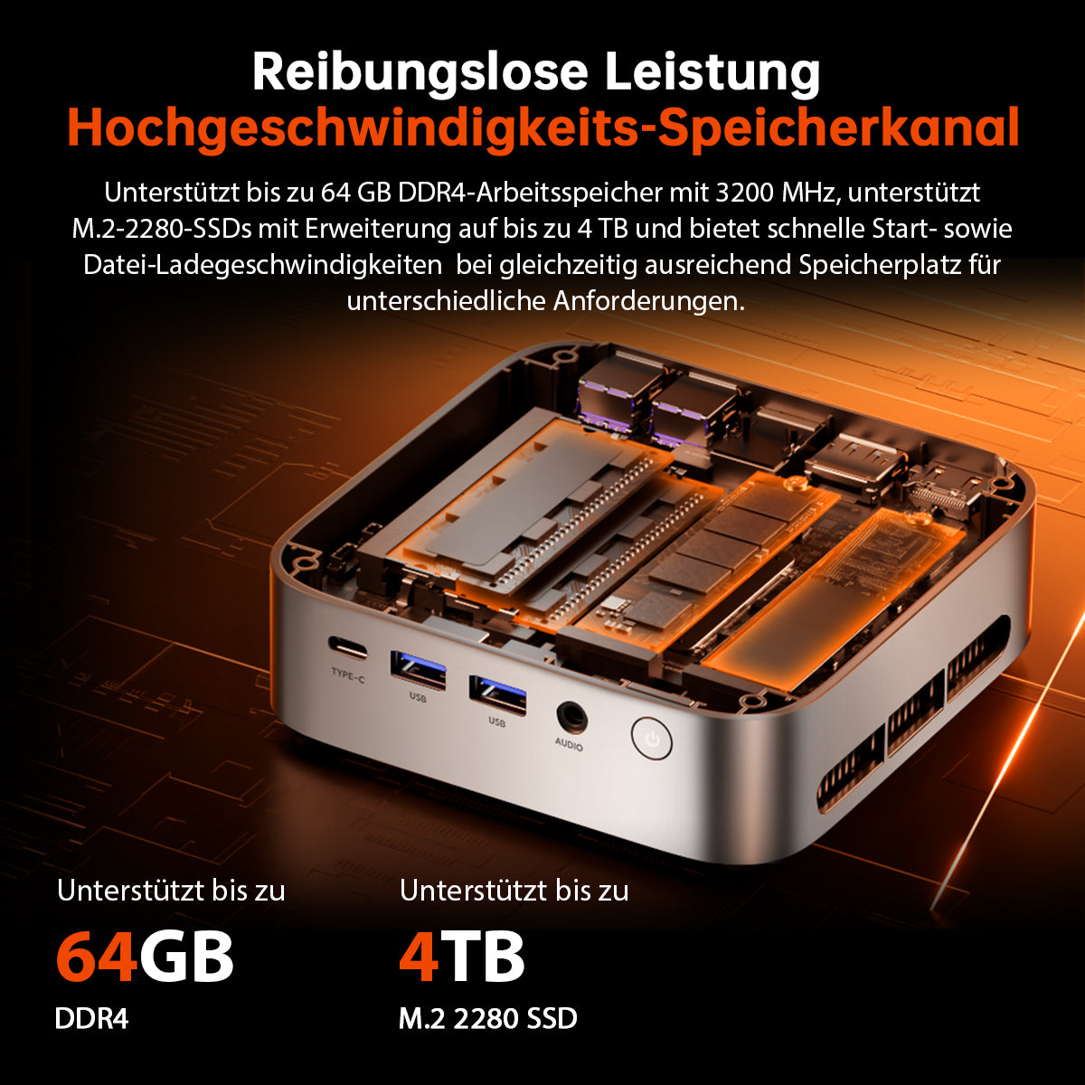 ACEMAGIC K1 AMD Ryzen 3 3300/4300U Mini PC