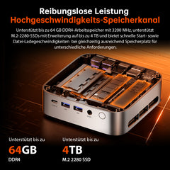 ACEMAGIC K1 AMD Ryzen 3 3300/4300U Mini PC