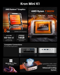 ACEMAGIC K1 AMD Ryzen 7730U/5825U Mini PC