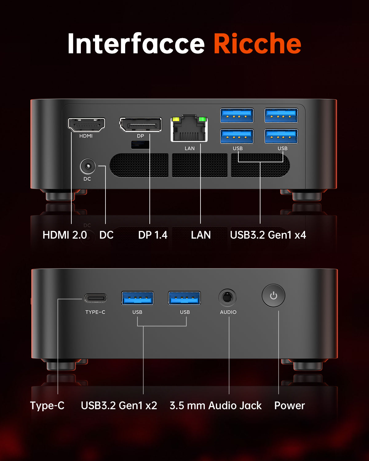ACEMAGIC K1 AMD Ryzen Mini PC