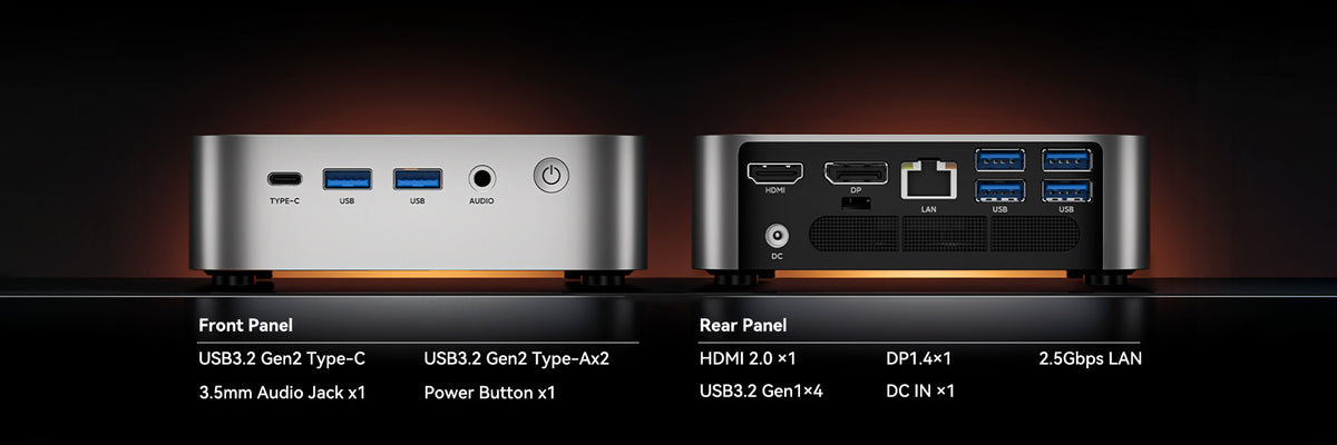 ACEMAGICIAN RGB Mini PC,AMD Ryzen 7 5700U (jusqu'à 4,3 GHz),Radeon RX ACEMAGICIAN RGB Mini PC,AMD Ryzen 7 5700U (jusqu'à 4,3 GHz),Radeon RX