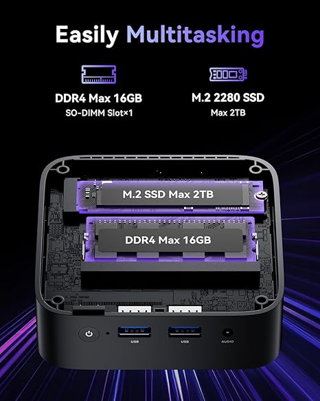 ACEMAGIC ‎V1 Intel Alder Lake N97 / Twin Lake N150 Mini PC